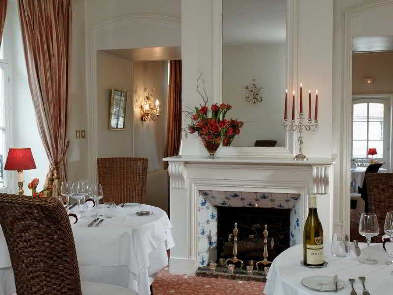 Hesdin-lʼAbbé Hotel Chateau Clery מסעדה תמונה